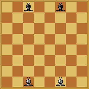Bishops initial position